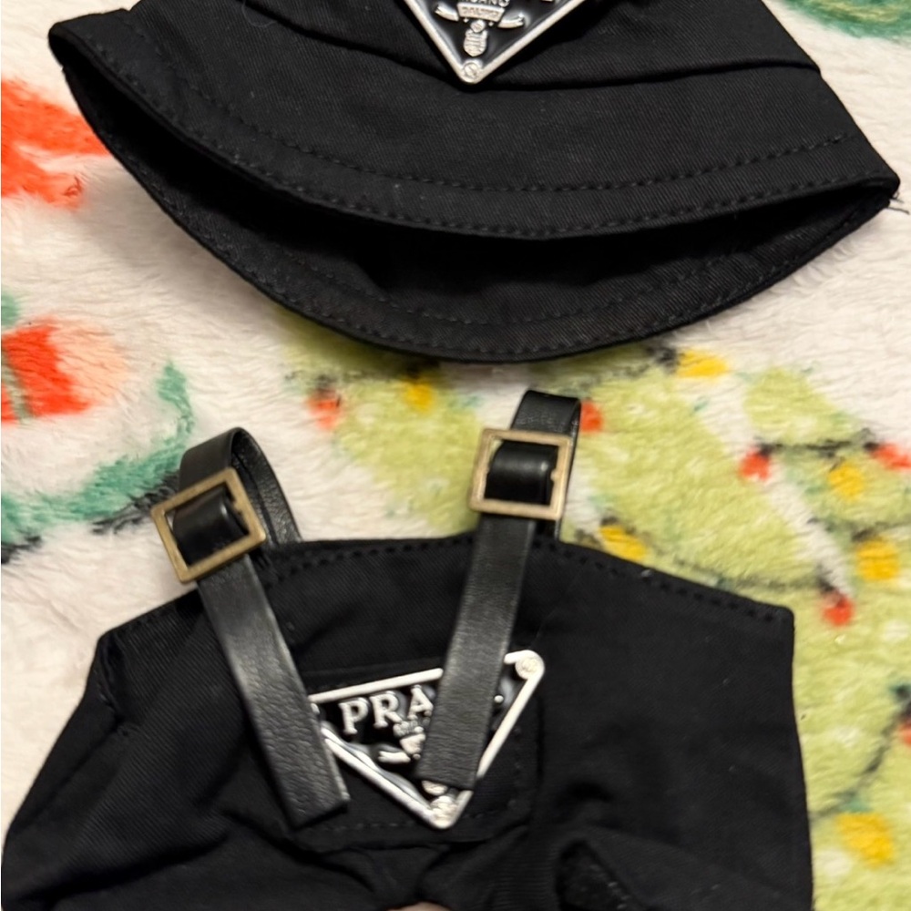 Prada Black LABUBU doll clothes brand new.